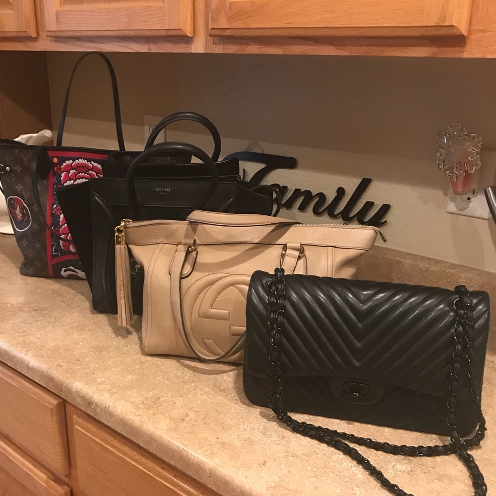 Celine, Kabuki and Chanel.